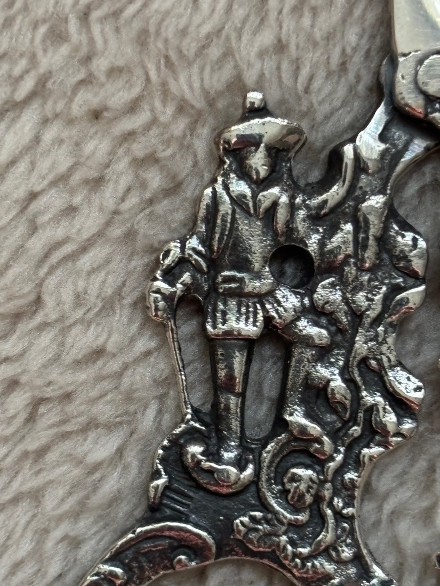 Silver Wedding Scissors -photo-3