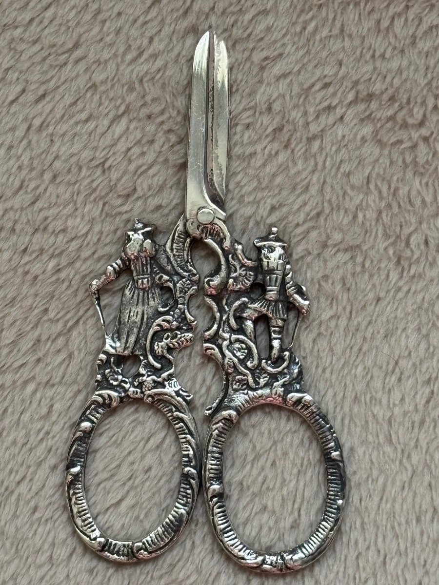 Silver Wedding Scissors -photo-1