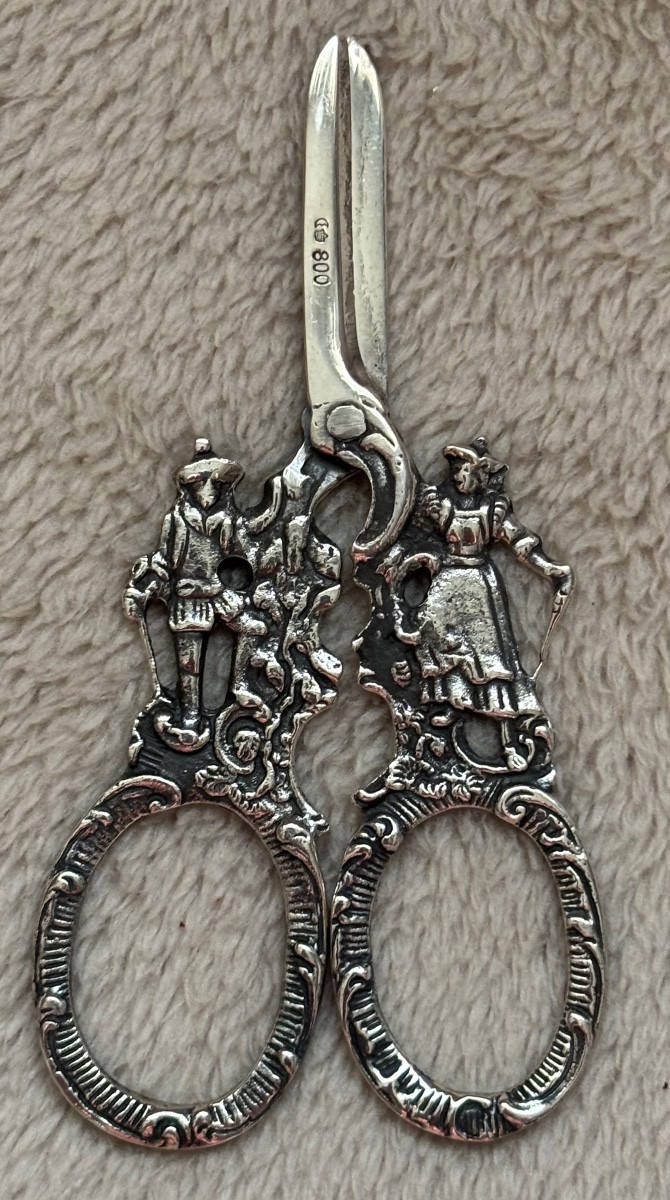 Silver Wedding Scissors 