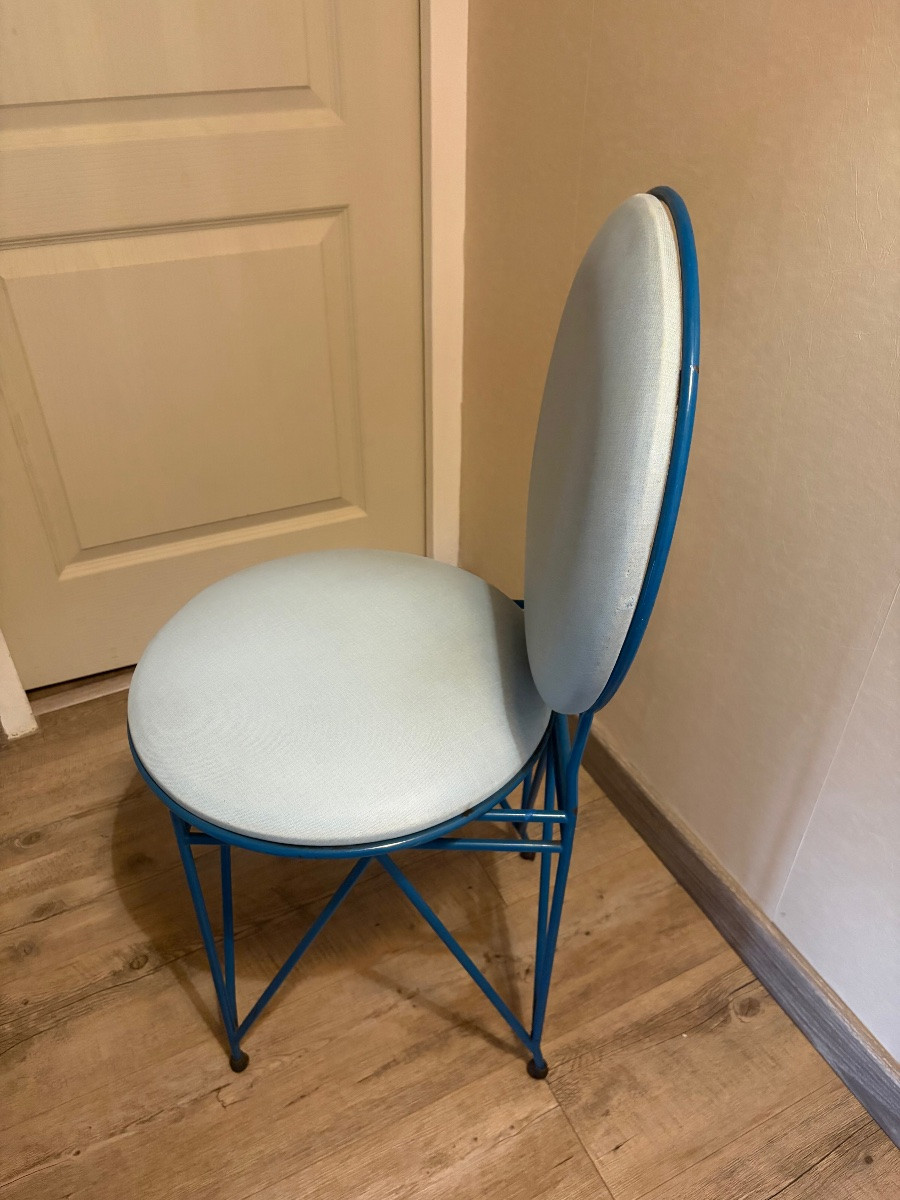 Chaise 70. Style Moroso-photo-2