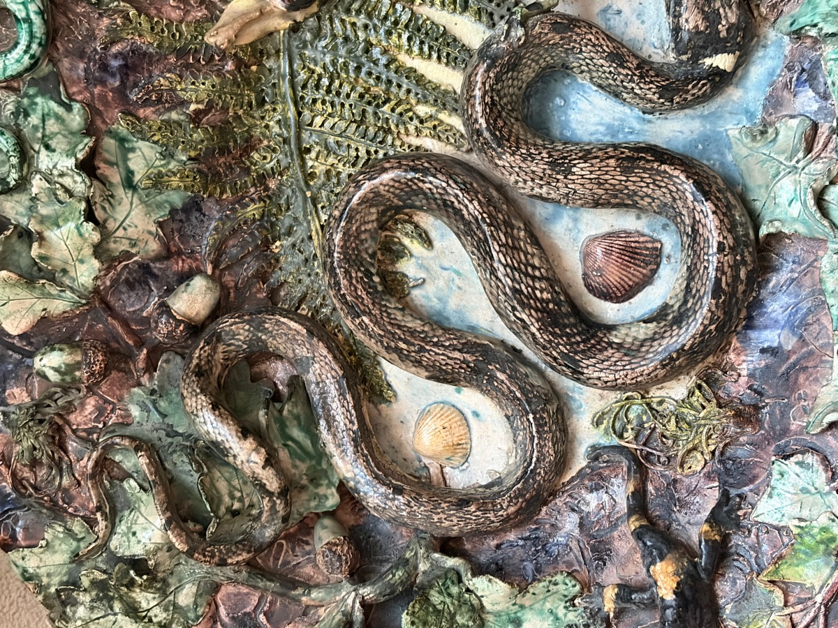 Large Follower Platter Palissy -photo-4