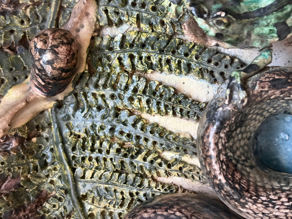 Large Follower Platter Palissy -photo-3