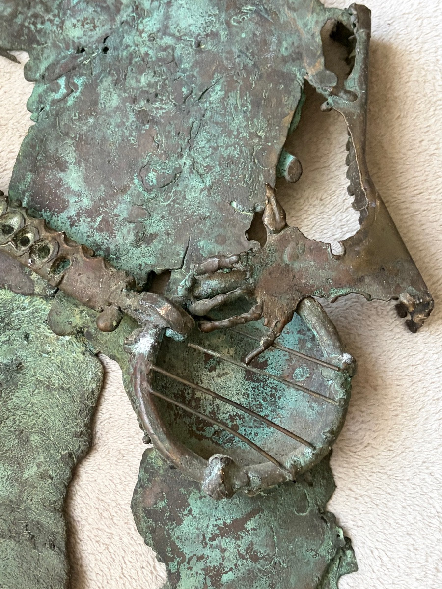 Personnage bronze    Sido and François Thevenin-photo-2