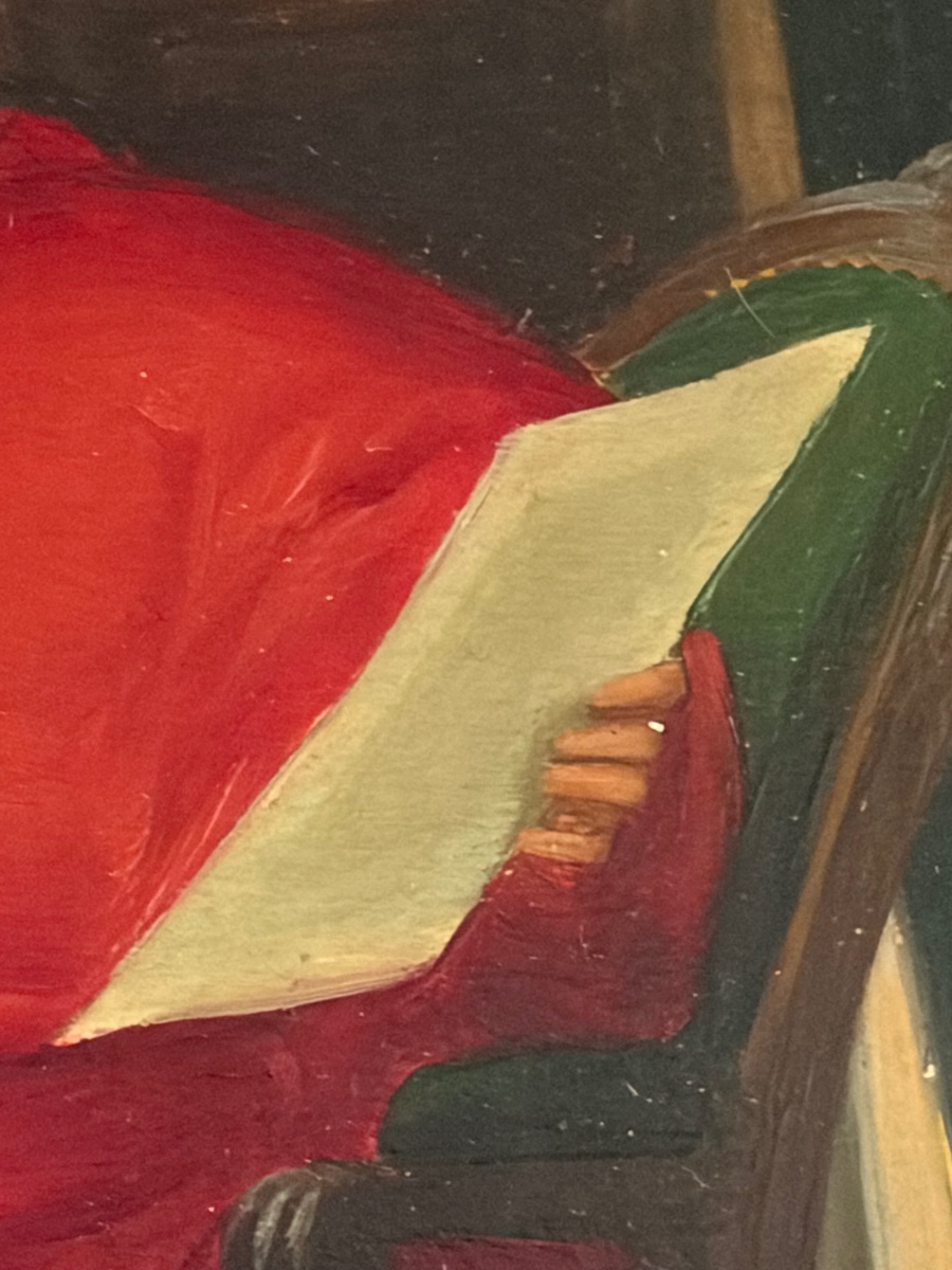 Le Cardinal A La Lecture-photo-7