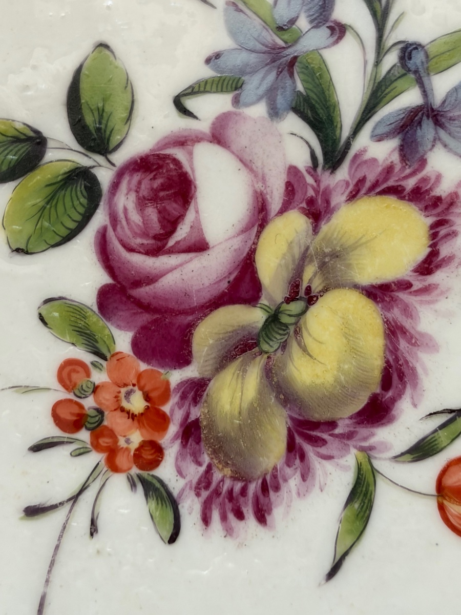 ASSIETTE EN PORCELAINE À DÉCOR POLYCHROME DE BOISETTE-photo-5