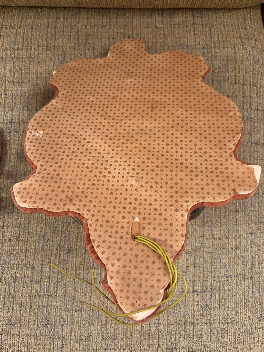 Paire d applique en bronze  chimère -photo-1