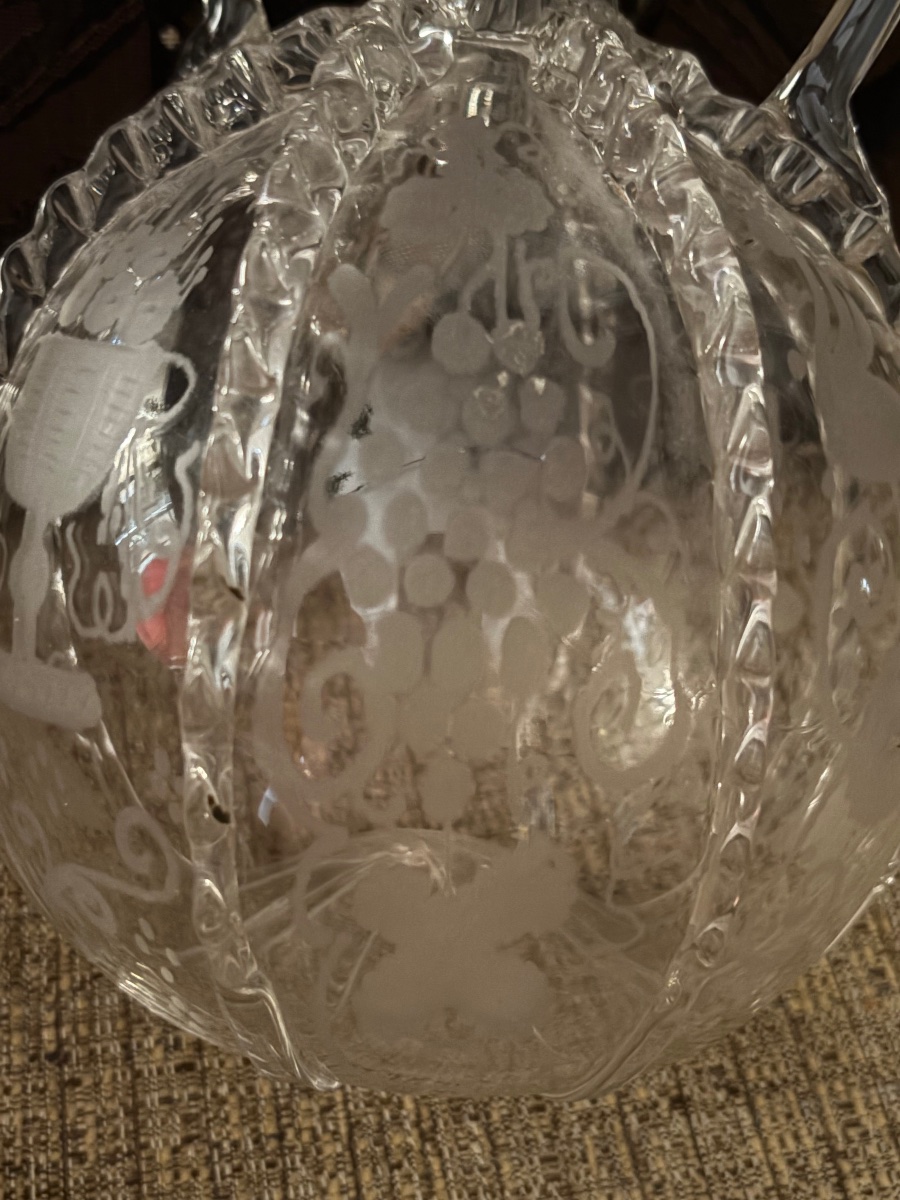 18th-century Dutch Blown-glass Sphere Decanter-photo-3