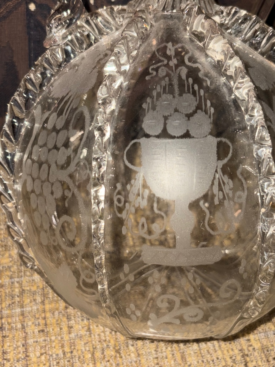 18th-century Dutch Blown-glass Sphere Decanter-photo-4
