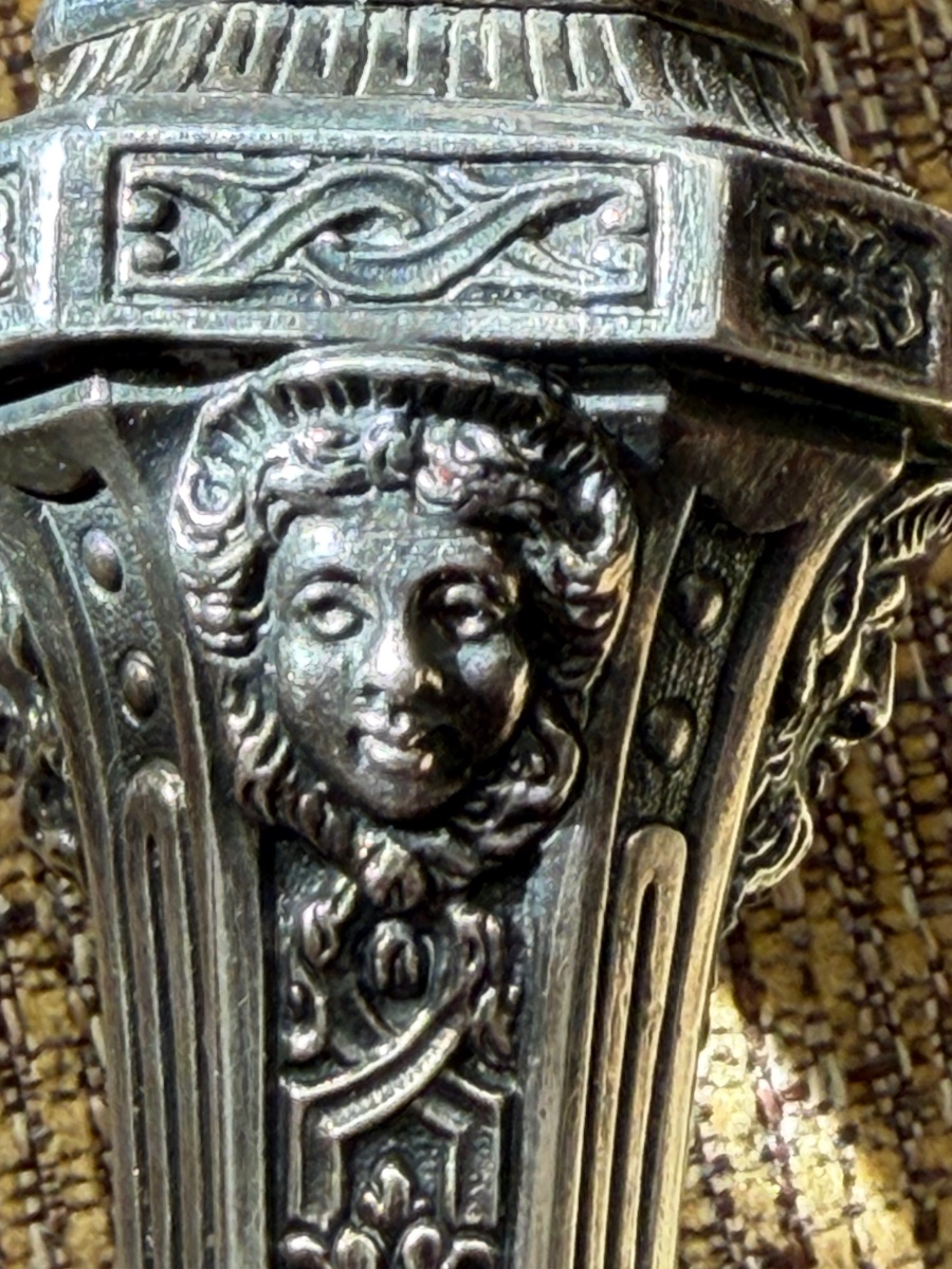 PAIRE DE BOUGEOIRS MODÈLE DUPÉRIER CHRISTOFLE-photo-6