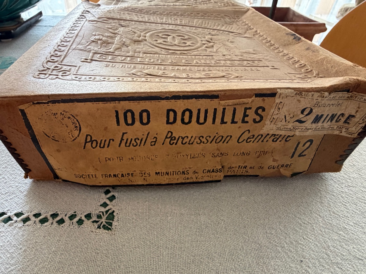 Deux boîte cartons cartouches Gevelot-photo-2