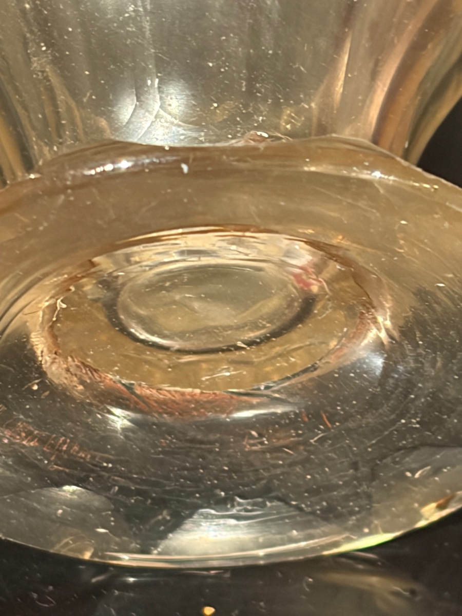 Verre XVIII à motif de Blason-photo-2