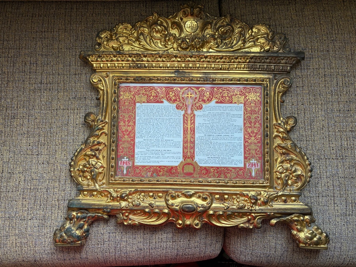 retable baroque du XIXe siècle