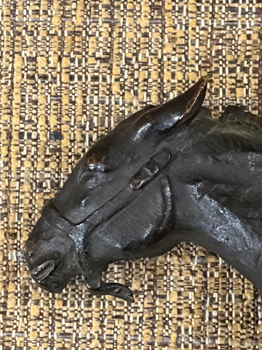 Sculpture By Jacques Froment-meurice, “the Defiant Donkey,” 1908-photo-2