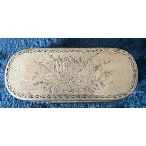 Dutch Snuff Box Brass 18th