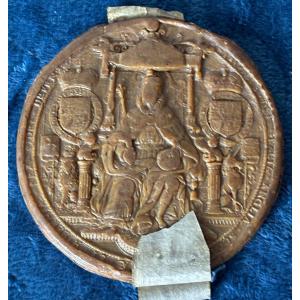 Great Seal Of King James I In Wax