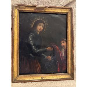 Saint Martin Sharing His Cloak