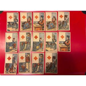 Jeux de cartes ancien.