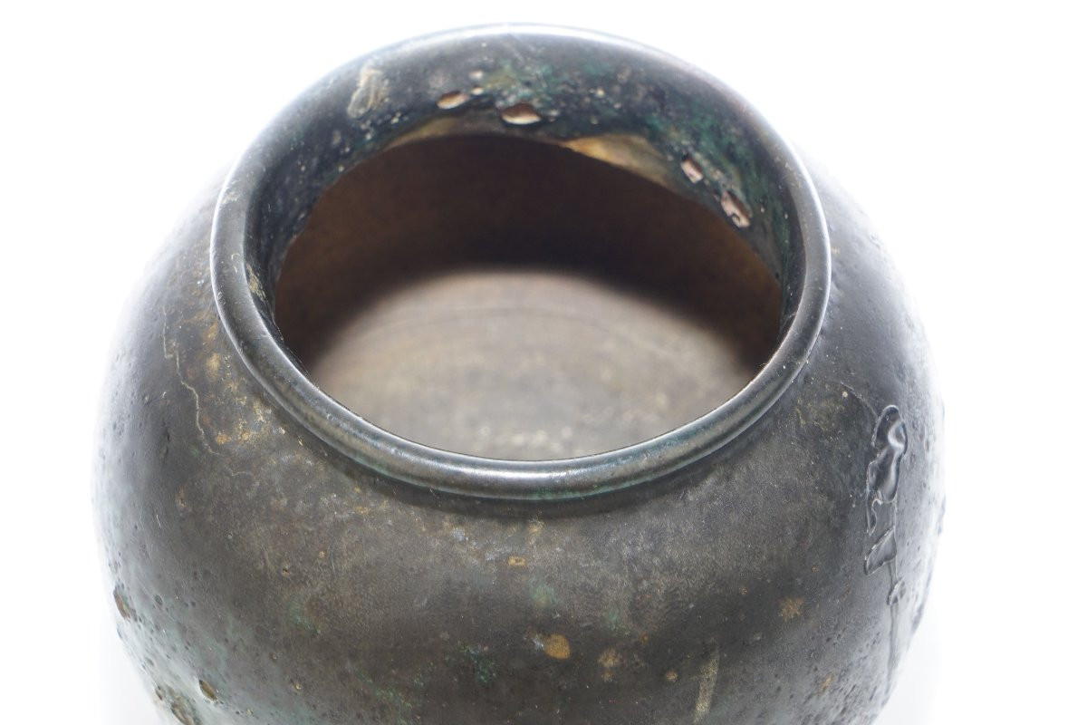 ANDRE METTHEY(1871-1920) PETIT VASE EN GRES-photo-3
