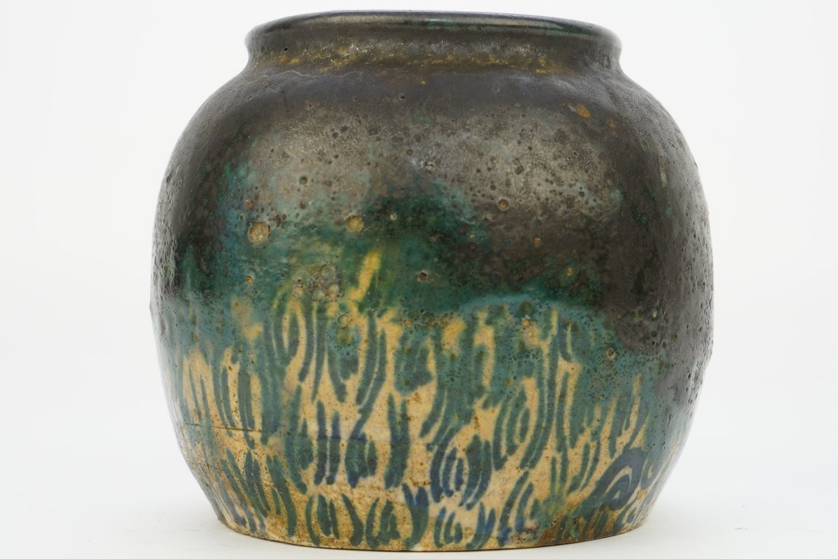 ANDRE METTHEY(1871-1920) PETIT VASE EN GRES-photo-3