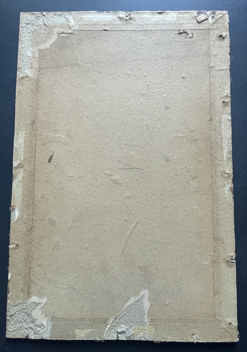 Gravure originale ancienne Bill Richmond 1810 Boxe -photo-7