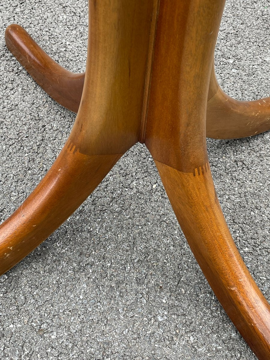 Table vintage,Design Scandinave années 70 . 6 a 8 places -photo-1