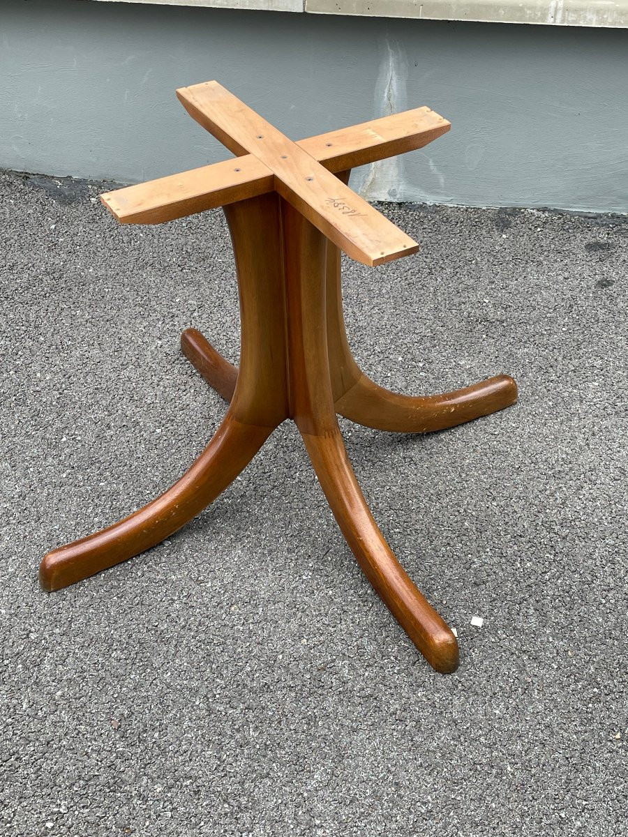 Table vintage,Design Scandinave années 70 . 6 a 8 places -photo-2