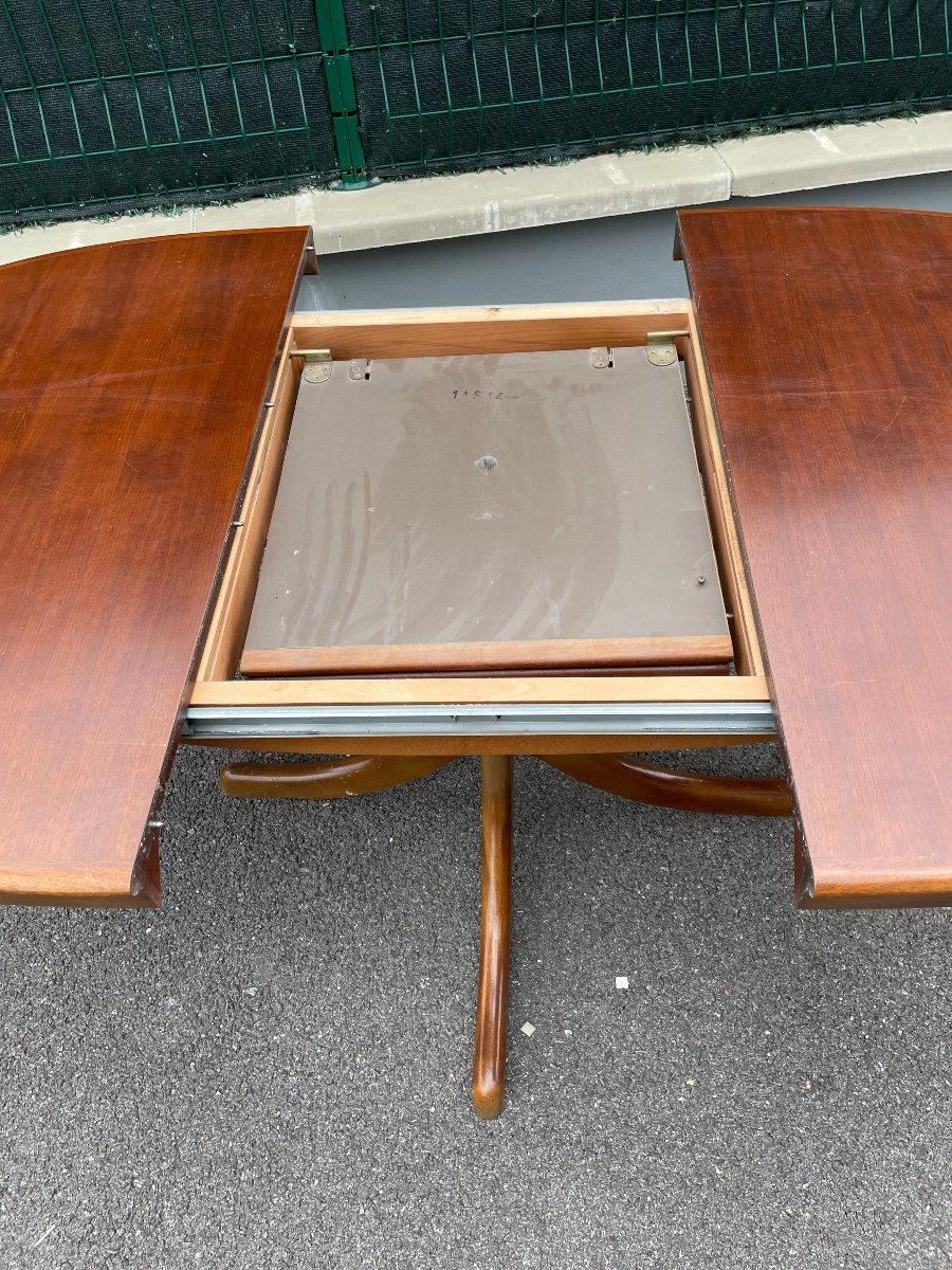 Table vintage,Design Scandinave années 70 . 6 a 8 places -photo-5