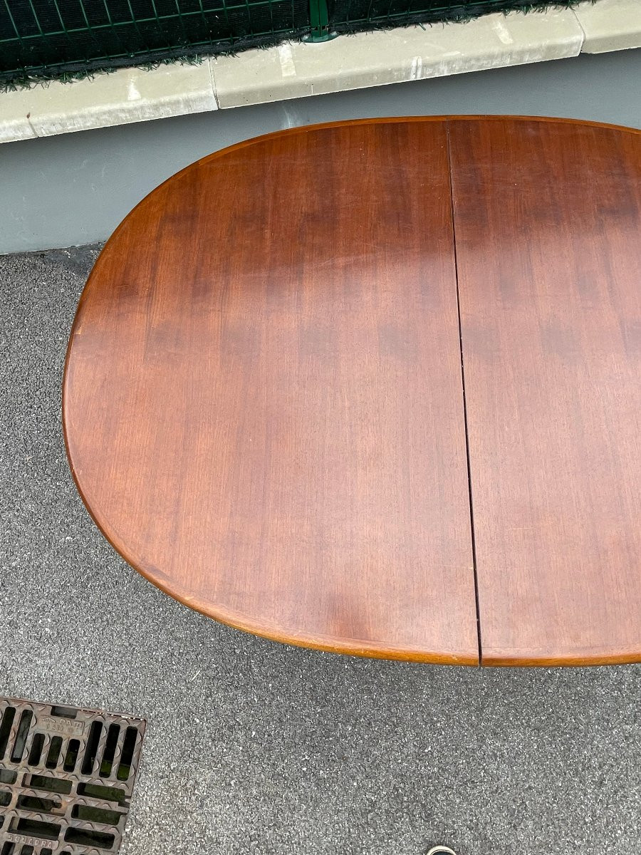 Table vintage,Design Scandinave années 70 . 6 a 8 places -photo-6