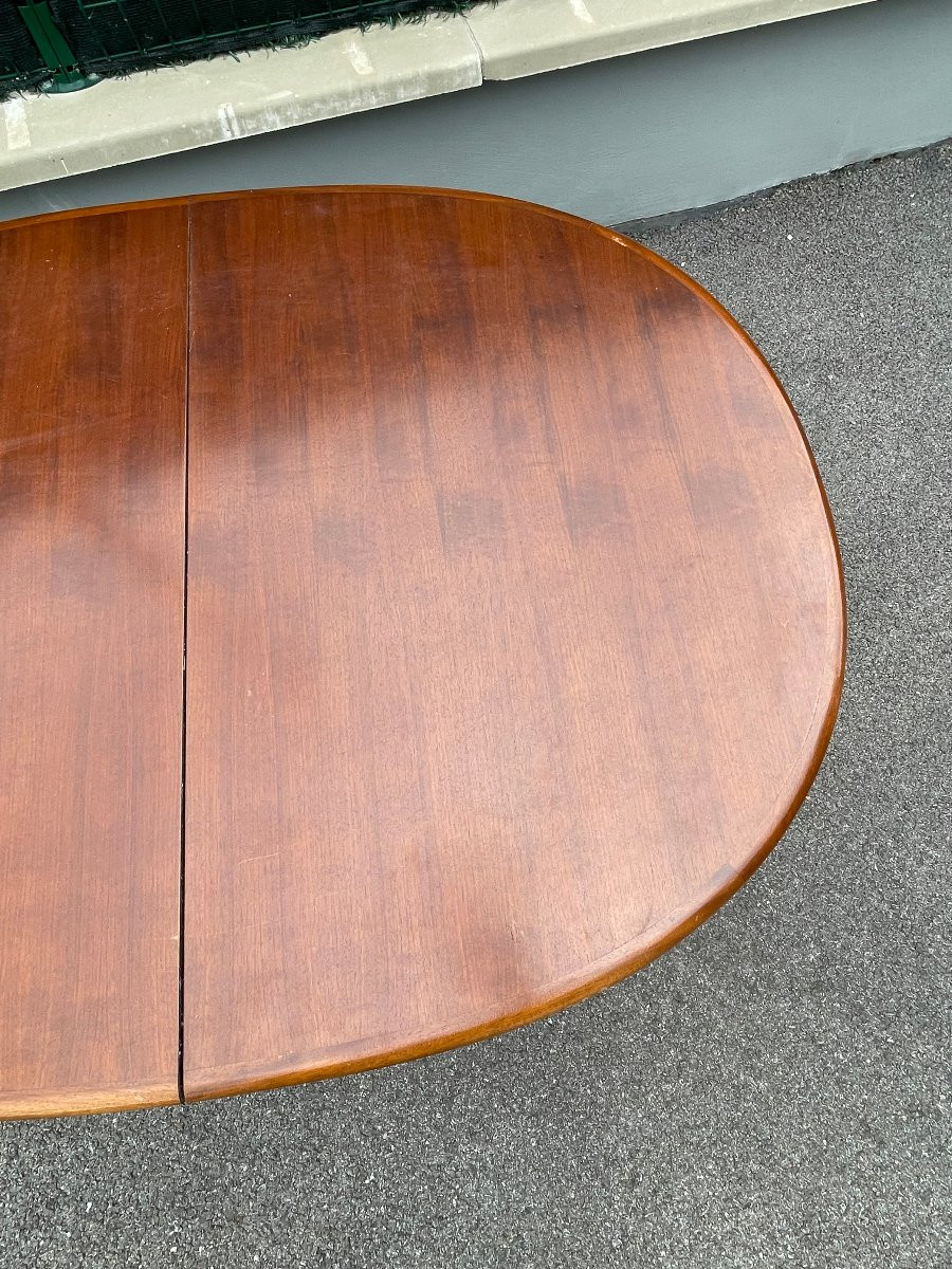Table vintage,Design Scandinave années 70 . 6 a 8 places -photo-7