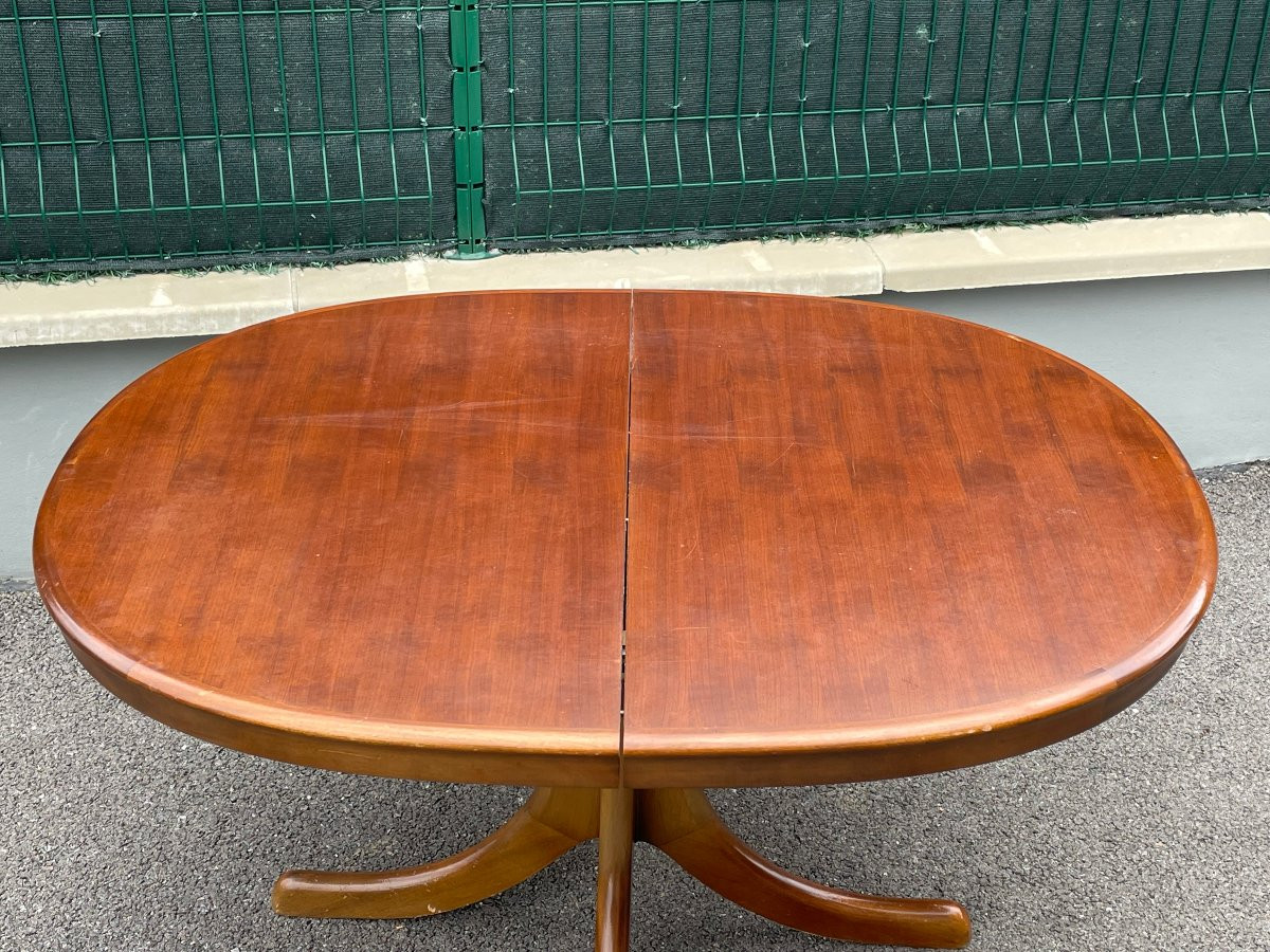 Table vintage,Design Scandinave années 70 . 6 a 8 places -photo-8