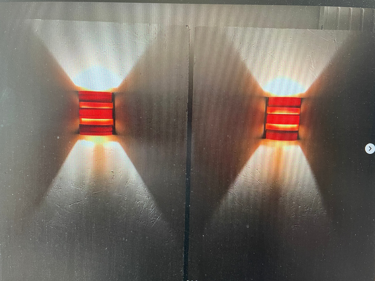 Vintage Scandinavian Wall Lights By Hans-agne Jakodsson 