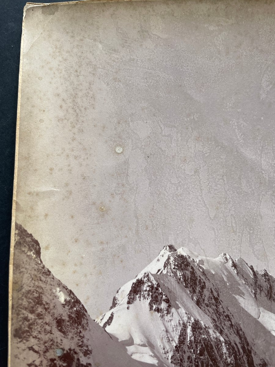 Photo original 1890 Montagne du Caucase Vittorio Sella-photo-3