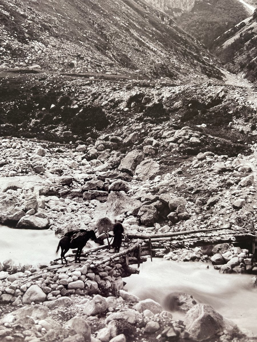  Photo original 1890 Montagne du Caucase Vittorio Sella-photo-4