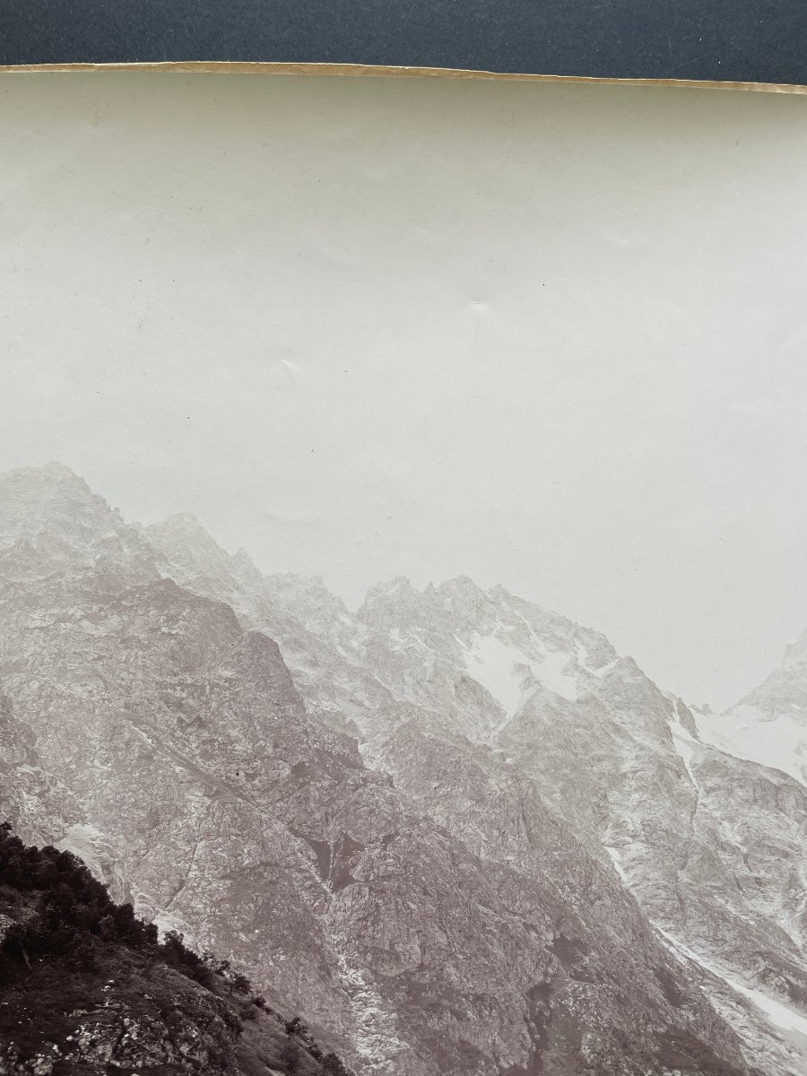  Photo original 1890 Montagne du Caucase Vittorio Sella-photo-1