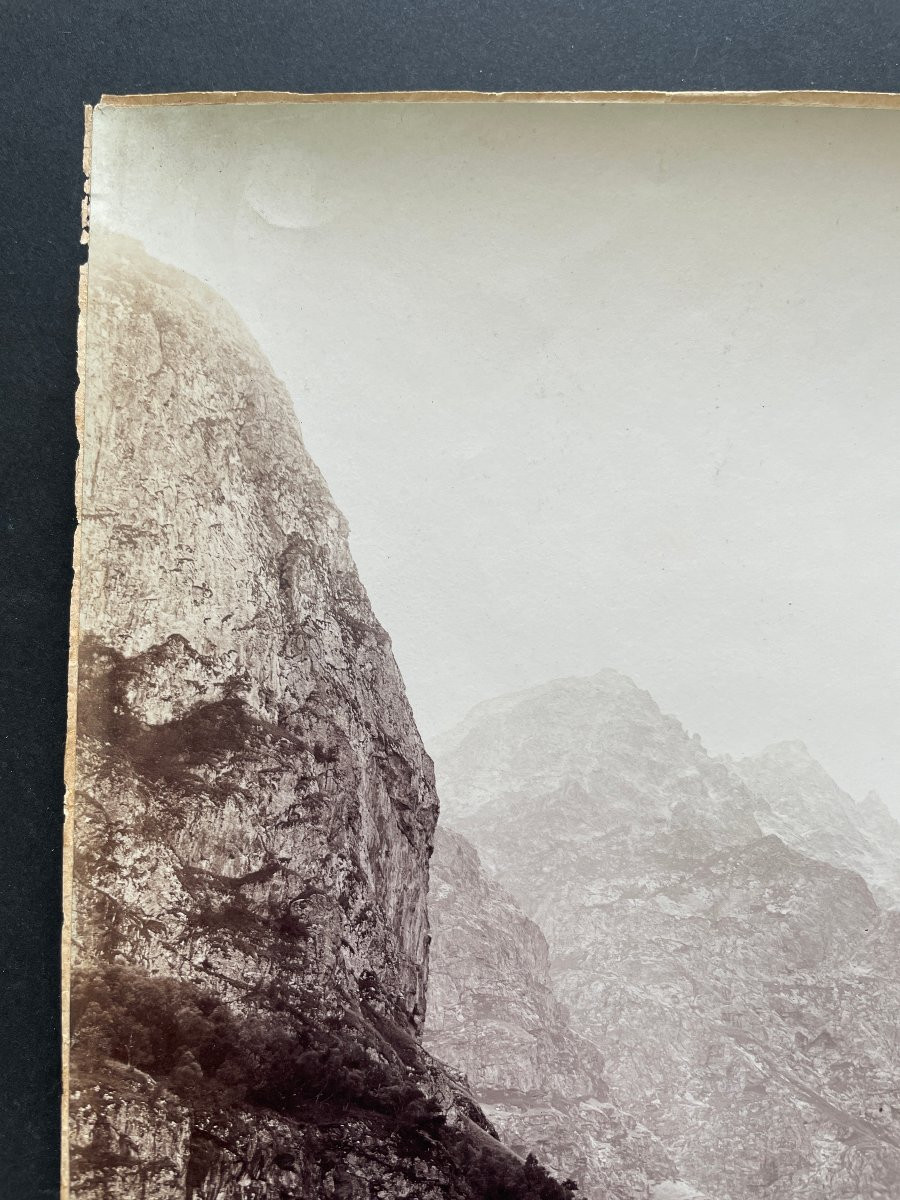  Photo original 1890 Montagne du Caucase Vittorio Sella-photo-4