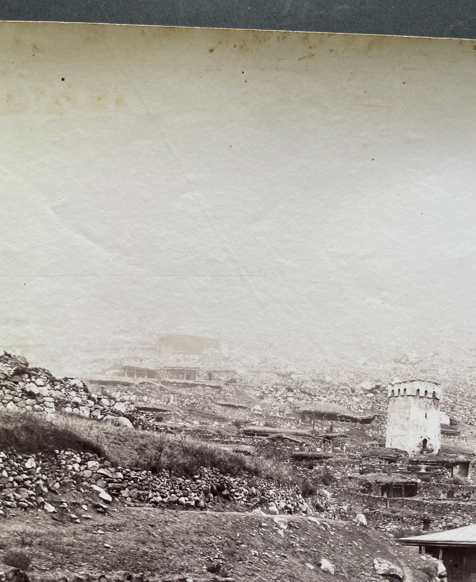 Photo original 1890 Montagne du  Caucase Vittorio Sella-photo-3