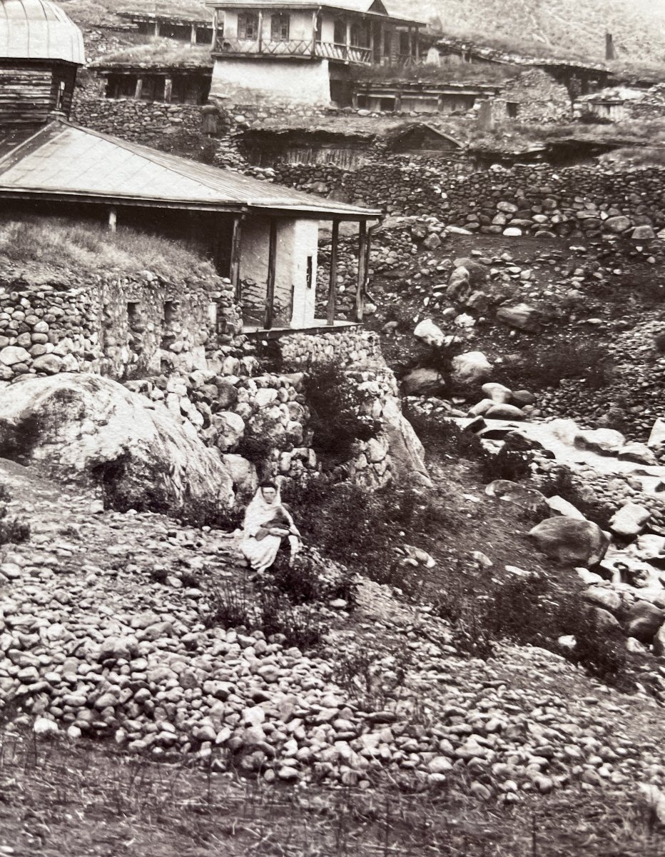 Photo original 1890 Montagne du  Caucase Vittorio Sella-photo-5