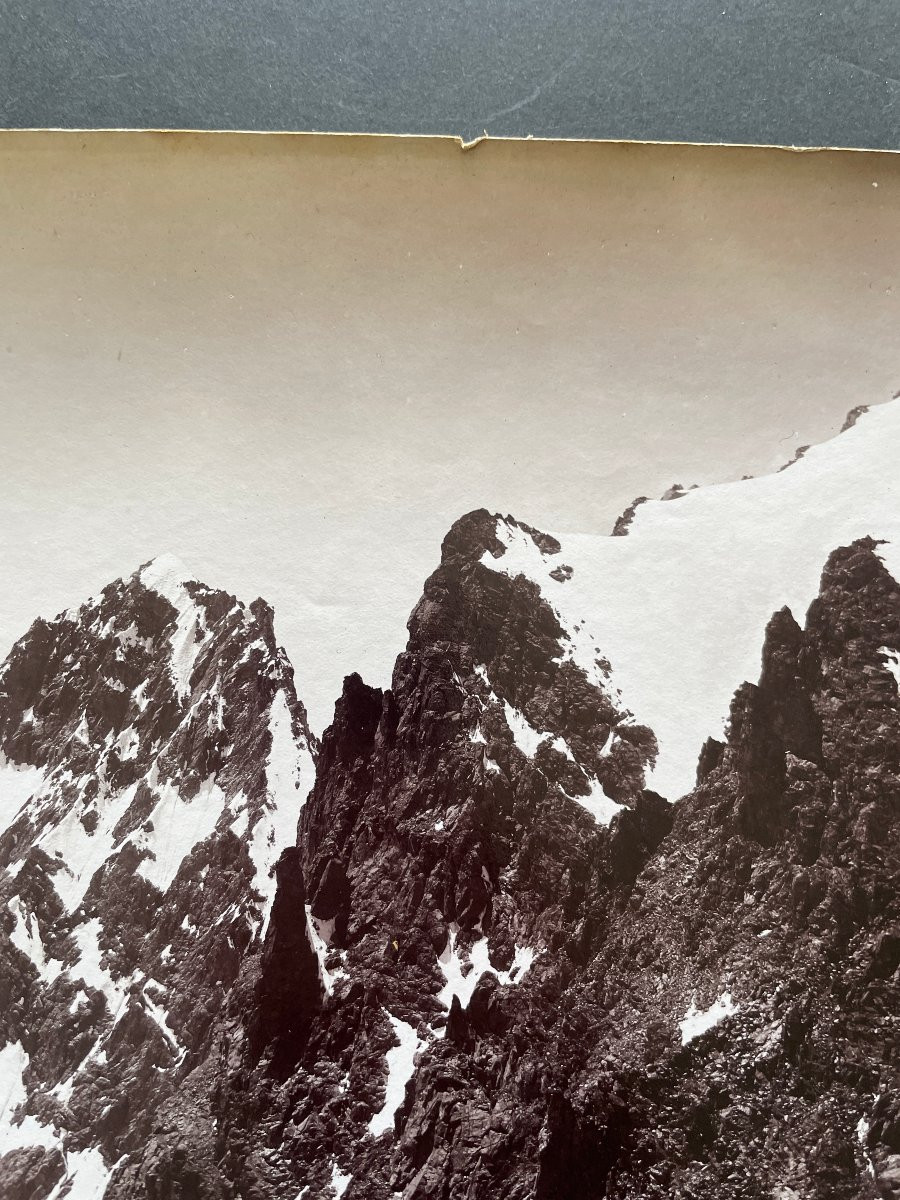 Photo original 1890 Montagne du  Caucase Vittorio Sella-photo-2