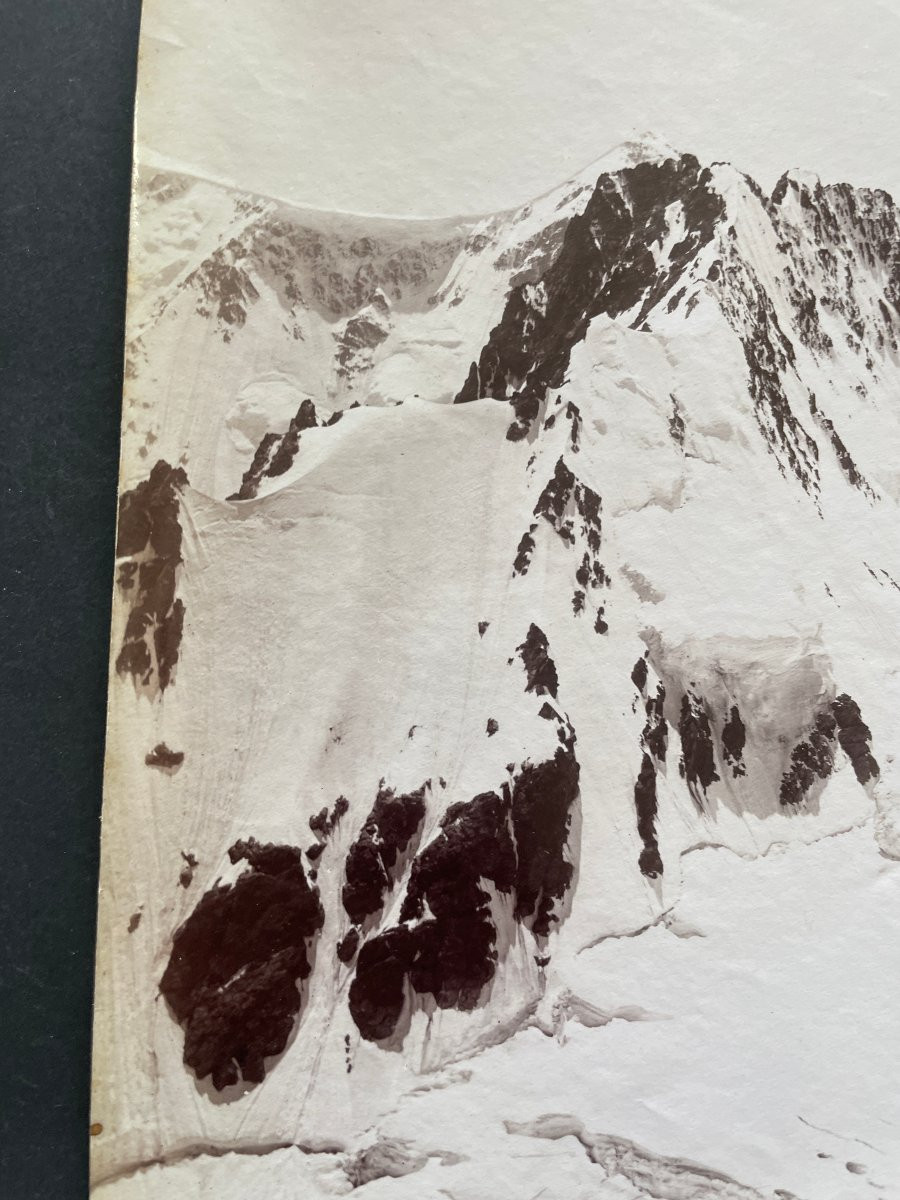 Photo original 1890 Montagne du  Caucase Vittorio Sella-photo-5