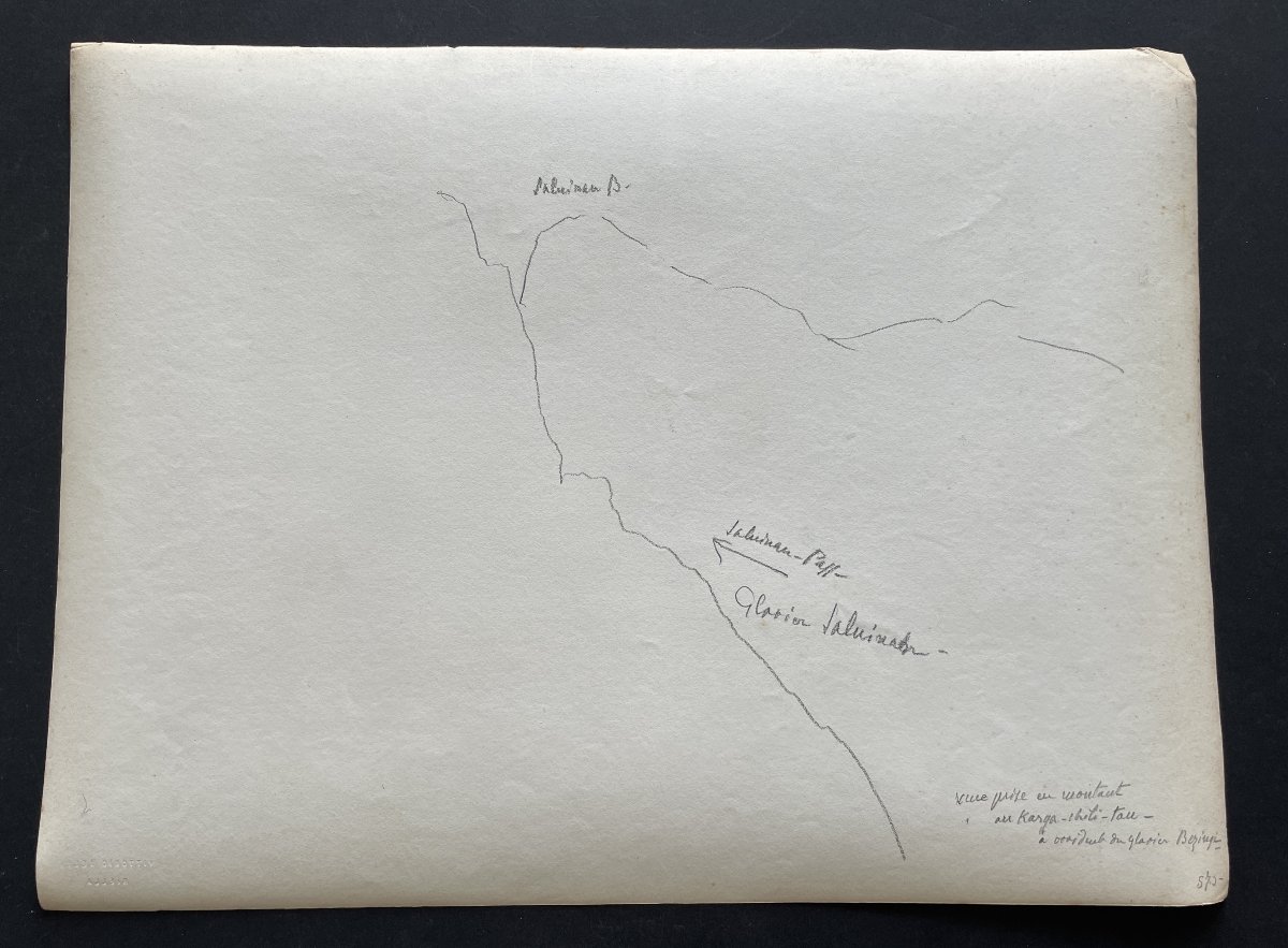 Photo original 1890 Montagne du  Caucase Vittorio Sella-photo-7