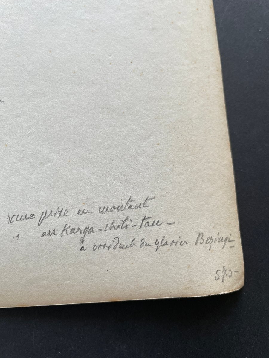 Photo original 1890 Montagne du  Caucase Vittorio Sella-photo-8