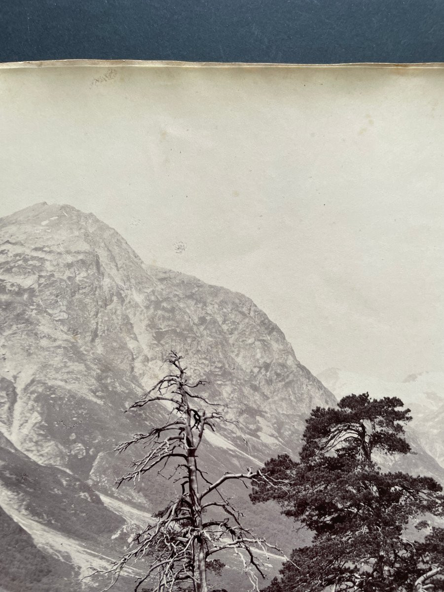 Photo original 1890 Montagne du Caucase Vittorio Sella-photo-2