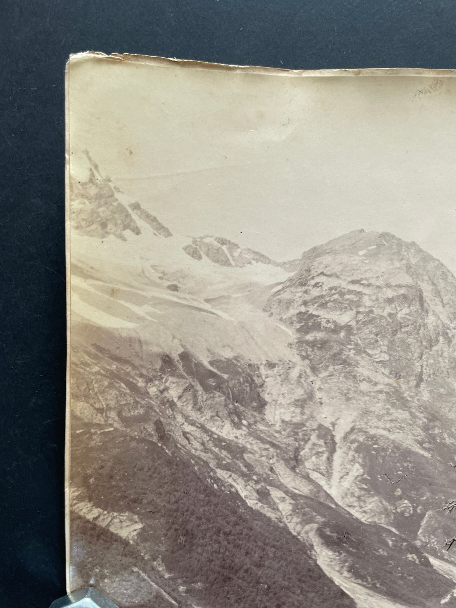 Photo original 1890 Montagne du Caucase Vittorio Sella-photo-3