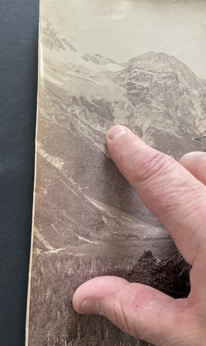 Photo original 1890 Montagne du Caucase Vittorio Sella-photo-4