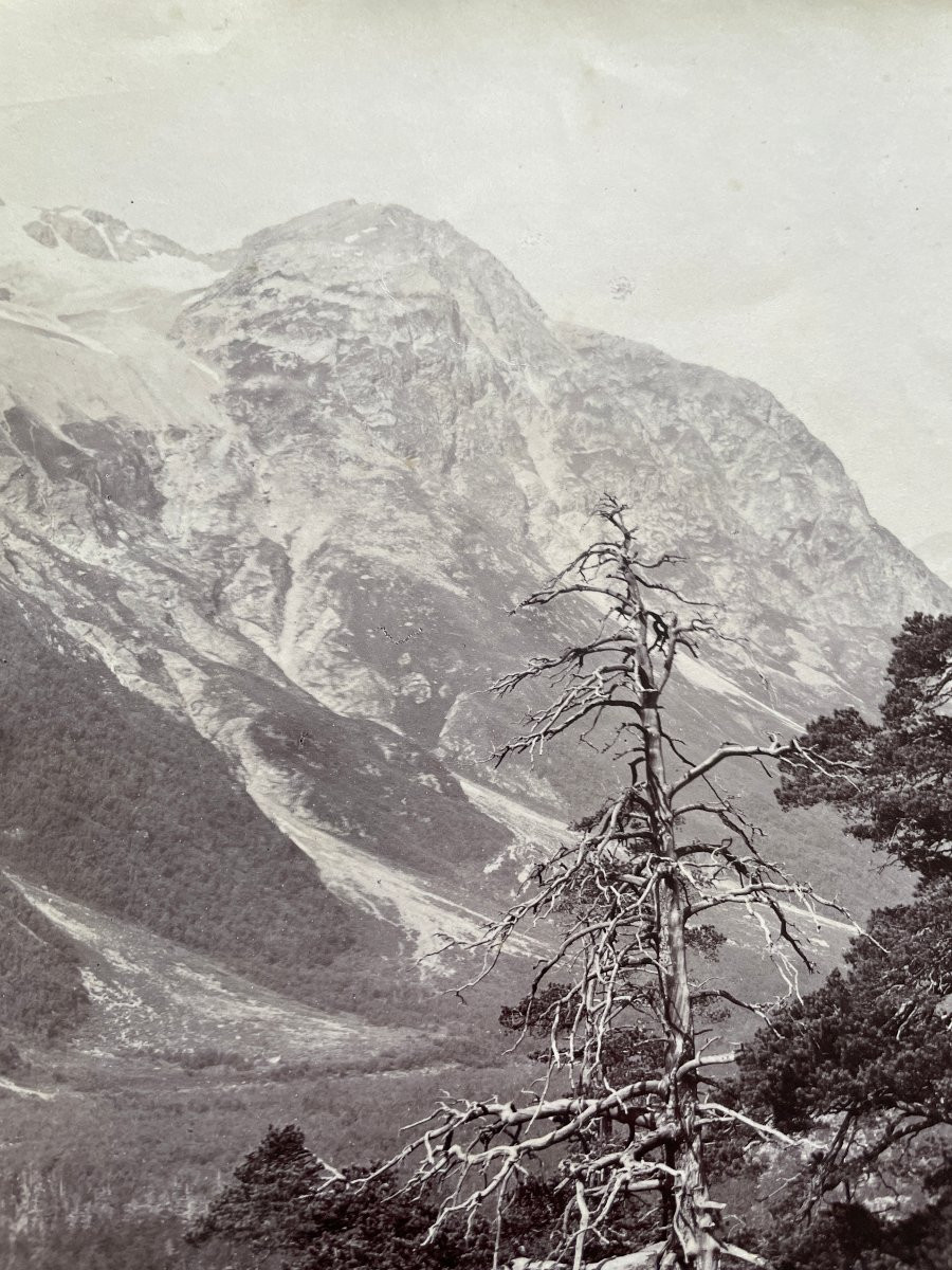 Photo original 1890 Montagne du Caucase Vittorio Sella-photo-5
