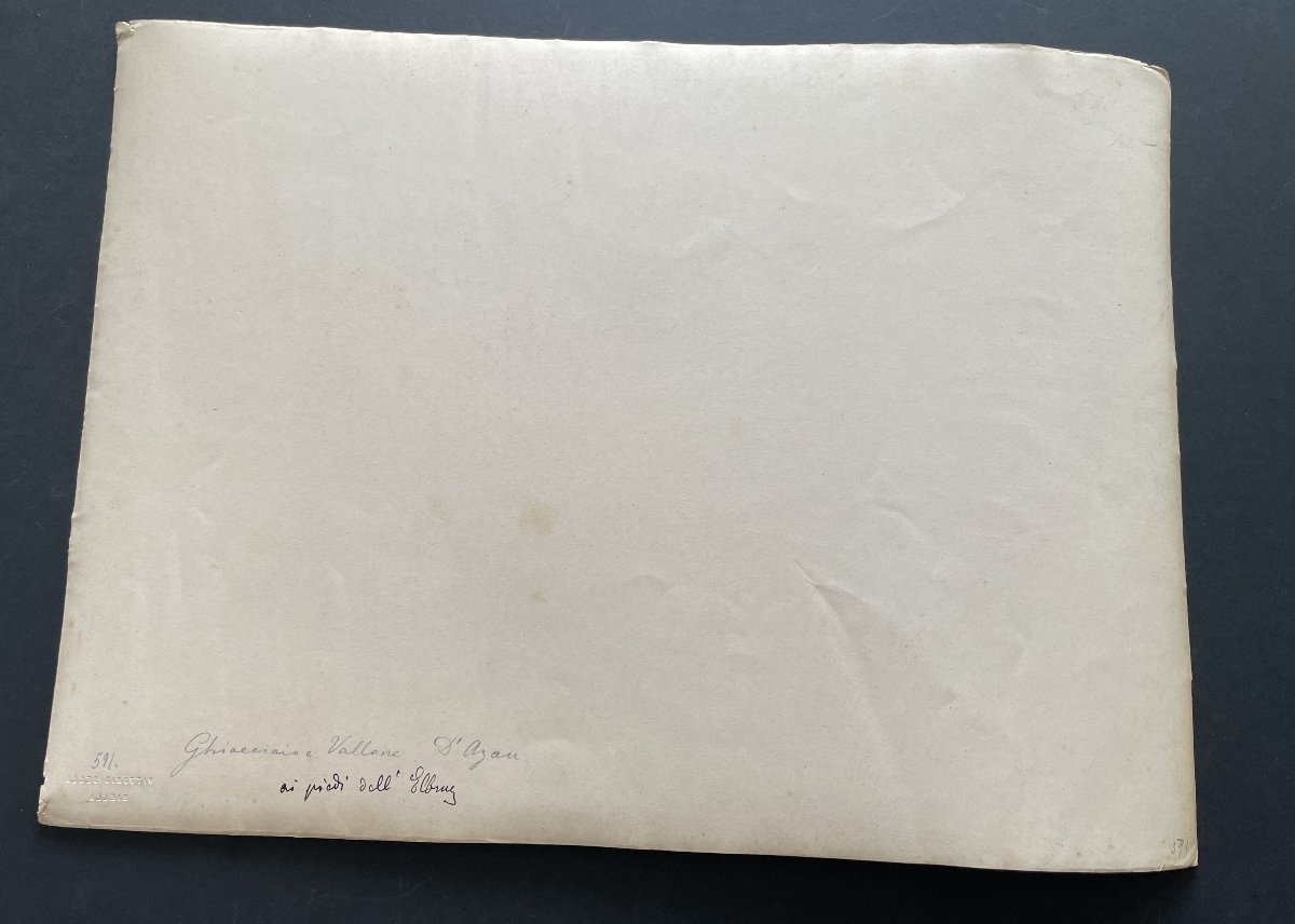 Photo original 1890 Montagne du Caucase Vittorio Sella-photo-7