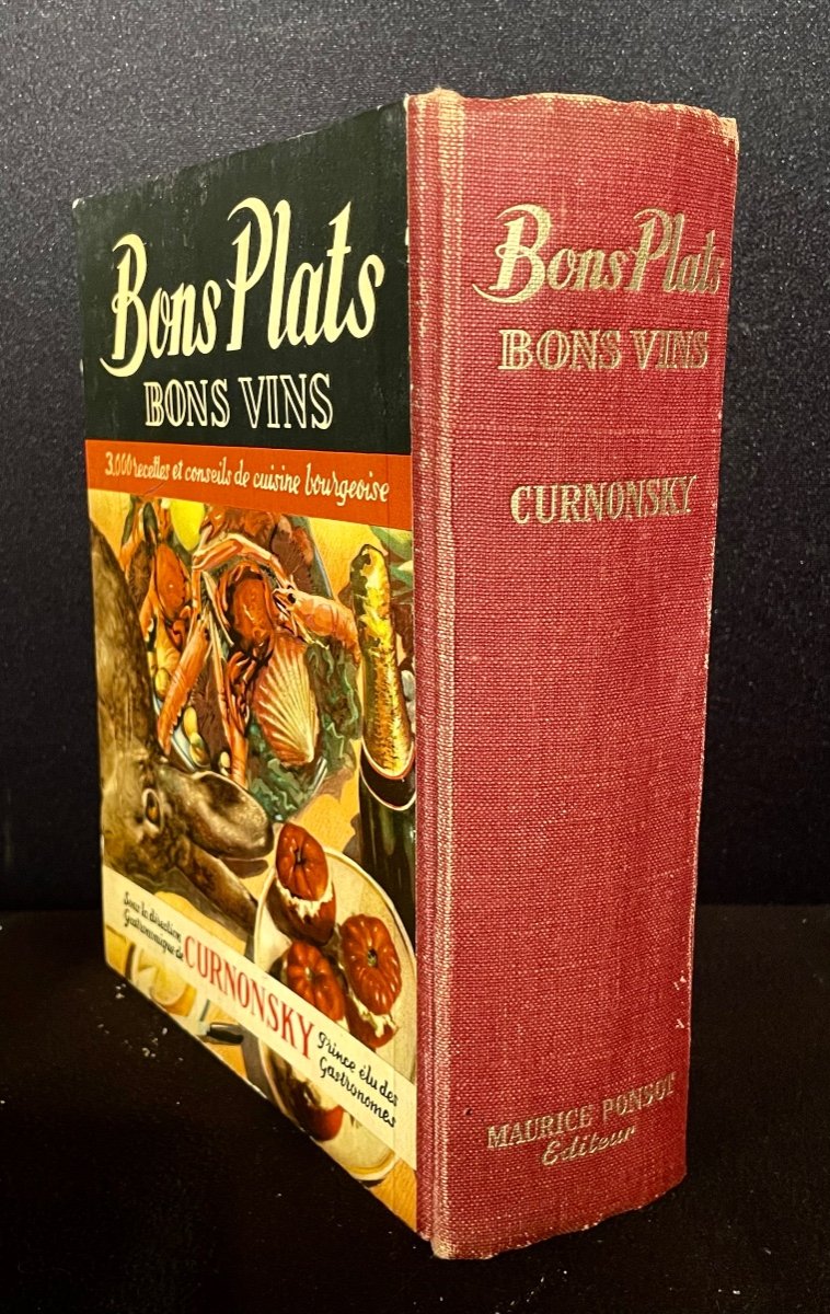 Livre De Cuisine Par Curnonsky-photo-2