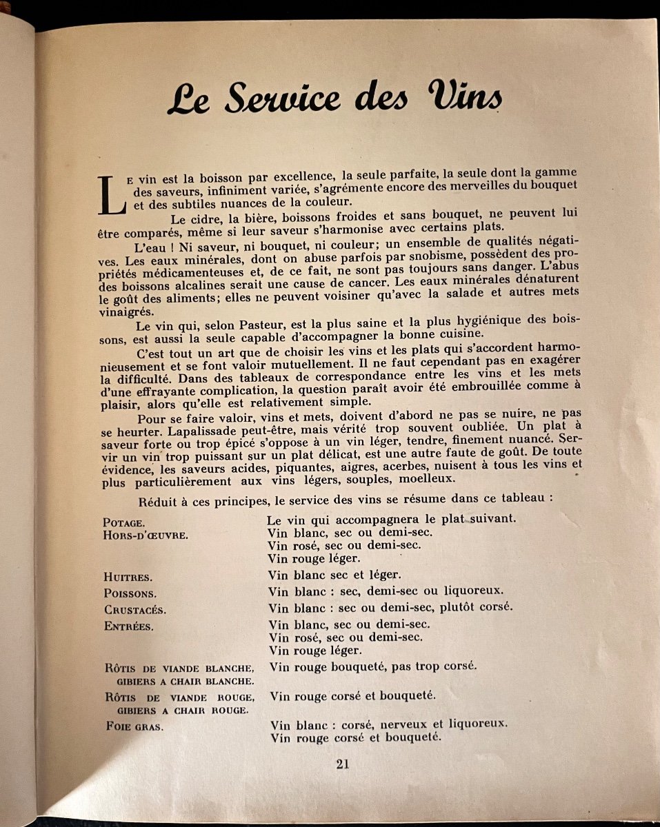 Livre De Cuisine Par Curnonsky-photo-4