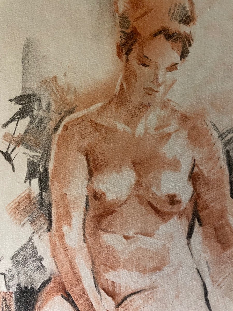 Dessin Original Par Jean Dulac Père.-photo-3