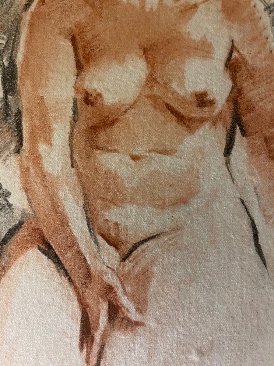 Dessin Original Par Jean Dulac Père.-photo-1